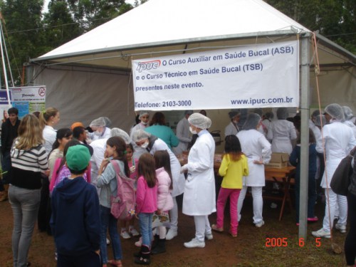 Ação Social na  Escola Fazenda em Nova Santa Rita